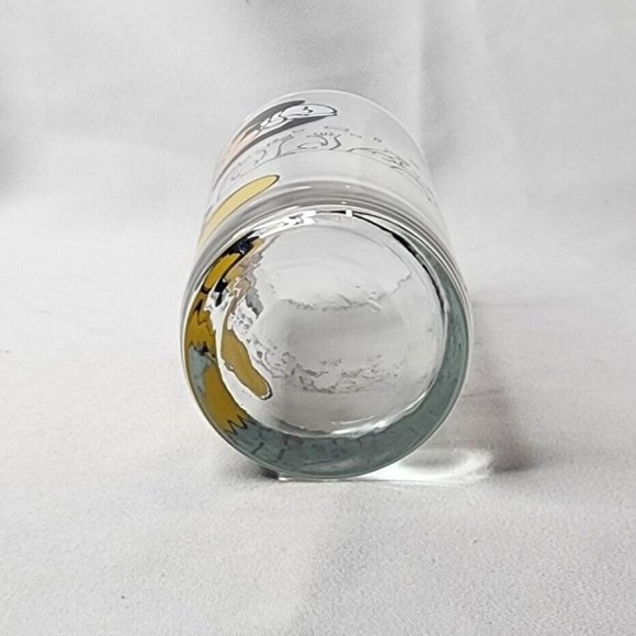 Disney Vintage Mickey Mouse Drinking Glass Champion Title Belt Headband - Picture 5 of 8